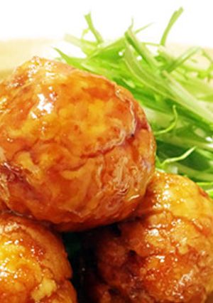 生姜の風味がアクセント＊甘酢団子-レシピのメイン写真