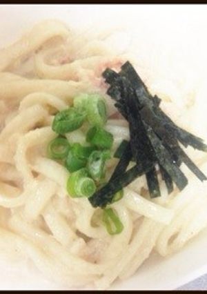 豆乳でクリーミー明太うどん-レシピのメイン写真