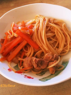 醤油とゆず胡椒ピリリな和風パスタ-レシピのメイン写真
