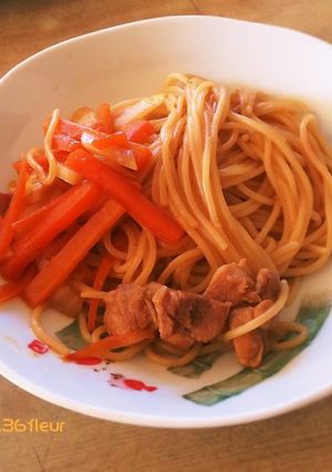 醤油とゆず胡椒ピリリな和風パスタ-レシピのメイン写真