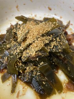 出汁がら昆布の即席佃煮-レシピのメイン写真