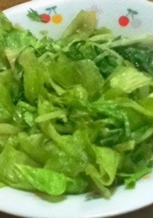 簡単♪優しい味の温レタス-レシピのメイン写真