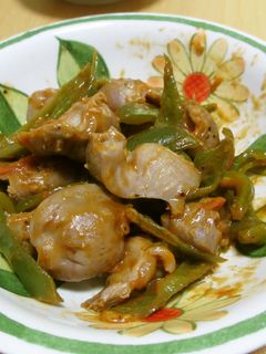 砂肝のトマト炒め-レシピのメイン写真