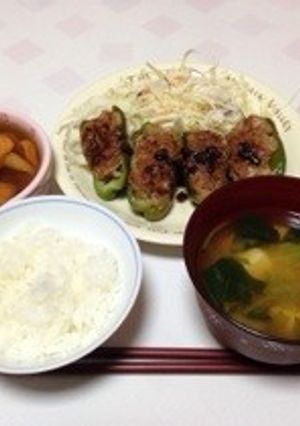 ピーマンの肉詰め-レシピのメイン写真