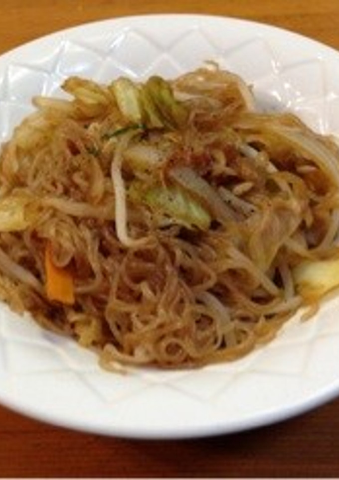 ダイエット食 しらたきソース焼きそば-レシピのメイン写真