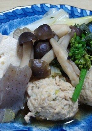 ひよこさんちの鶏団子鍋-レシピのメイン写真
