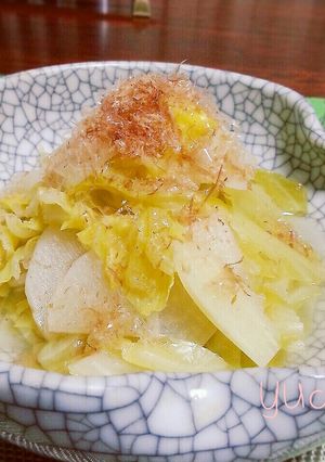 超簡単！春ｷｬﾍﾞﾂと大根の副菜-レシピのメイン写真