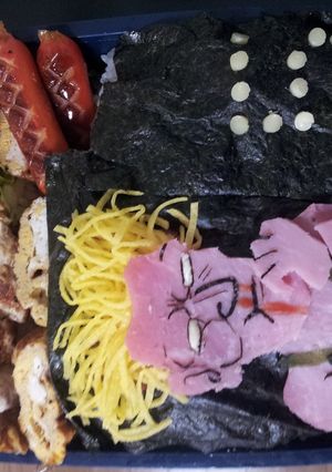 キャラ弁・スト２！-レシピのメイン写真