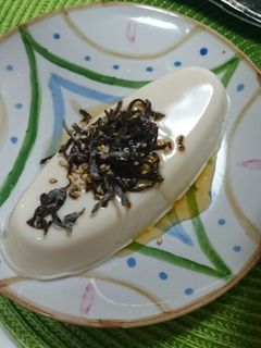 超簡単☆塩昆布冷奴-レシピのメイン写真