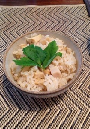 春の味☆たけのこご飯-レシピのメイン写真