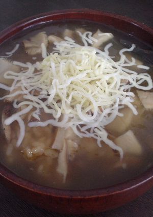 (∵)屋：とろ～りチーズのおこげあんかけ-レシピのメイン写真
