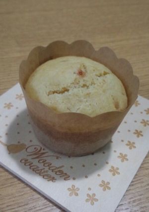 ホットケーキミックスで☆イチゴマフィン-レシピのメイン写真