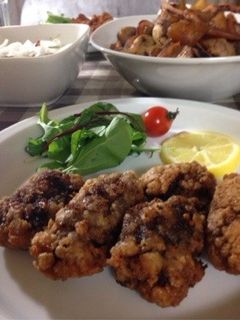 クジラの竜田揚げ-レシピのメイン写真