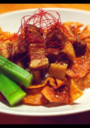 カフェめし風角煮丼-レシピのメイン写真