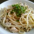 簡単早いスモークサーモンのクリームパスタ