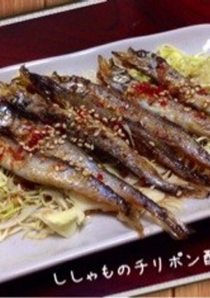 ししゃものスィチリポン酢焼き-レシピのメイン写真