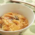 朝食に!キャベツと卵のトマトスープ