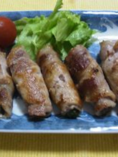 豚肉の梅シソ巻き-レシピのメイン写真