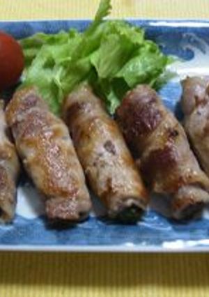 豚肉の梅シソ巻き-レシピのメイン写真