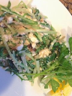 水菜白和え-レシピのメイン写真