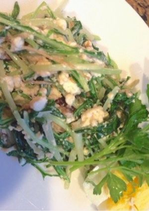 水菜白和え-レシピのメイン写真