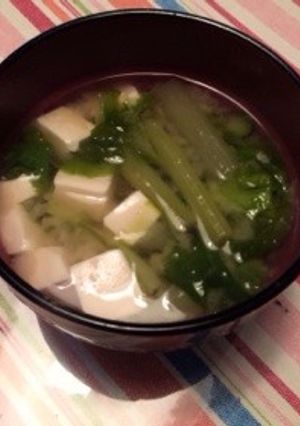 春の香りのふきのみそ汁-レシピのメイン写真