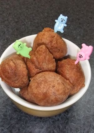 バナナ風味のふんわりココアボール-レシピのメイン写真