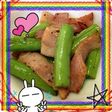 お弁当用…インゲン炒め…(o˘◡˘o)