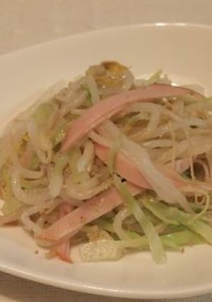もやしとキャベツの胡麻酢あえ-レシピのメイン写真