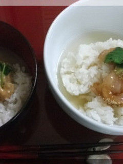 鯛茶漬け♪白ねりごまベース-レシピのメイン写真