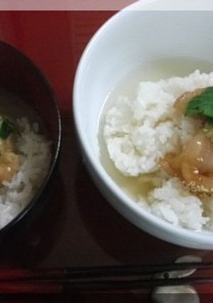 鯛茶漬け♪白ねりごまベース-レシピのメイン写真
