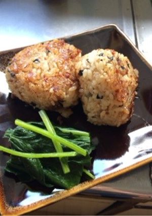 【一人居酒屋】ちょい足し焼きおにぎり!-レシピのメイン写真