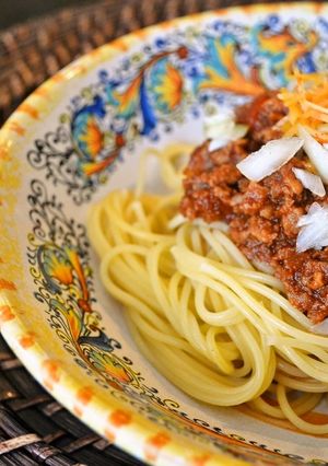 シンシナティ チリ　スパゲティー-レシピのメイン写真