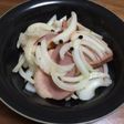 新玉ねぎと鴨スモークのマリネ
