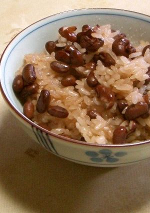ささげde赤飯-レシピのメイン写真