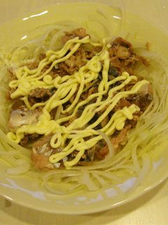 超カンタン玉ねぎとサバ缶のマヨネーズ和え-レシピのメイン写真
