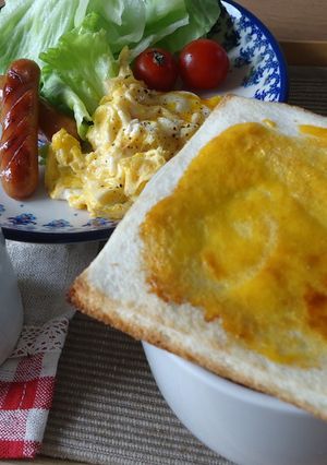 ワクワク朝食♪2つの食感♪-レシピのメイン写真
