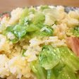簡単レタスチャーハン