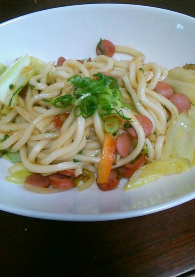 簡単で美味しい焼きうどん-レシピのメイン写真
