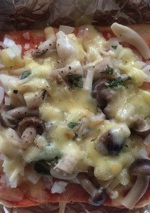 きのこトースト-レシピのメイン写真