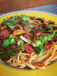 焼きそば風?簡単やみつきソースパスタ☆-レシピのメイン写真