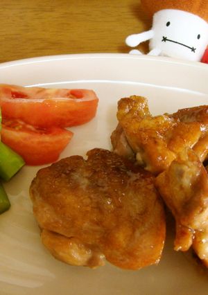 大葉にんにく醤油で簡単照り焼きチキン-レシピのメイン写真