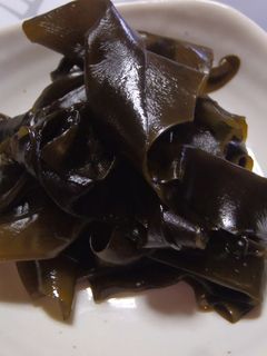 ワカメの保存食…「甘酢煮」-レシピのメイン写真