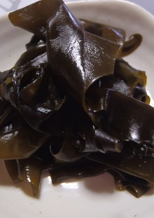 ワカメの保存食…「甘酢煮」-レシピのメイン写真