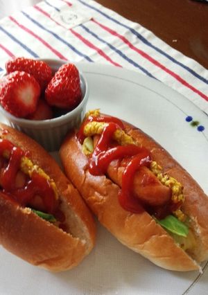 我が家のホットドック-レシピのメイン写真