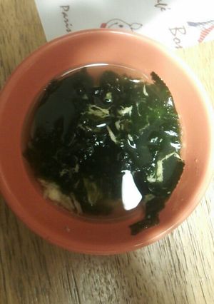 春のわかめたっぷりスープ-レシピのメイン写真