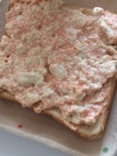 明太豆腐マヨトースト-レシピのメイン写真