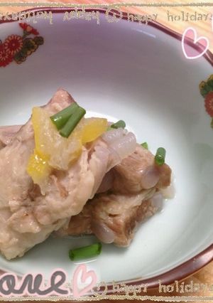 圧力鍋で塩レモン豚なんこつ煮込み-レシピのメイン写真