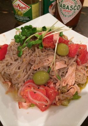 短時間、簡単、超ヘルシー蒟蒻deパスタ-レシピのメイン写真