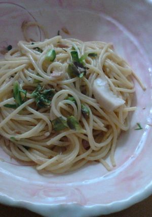 ツナとふきのとうのパスタ-レシピのメイン写真